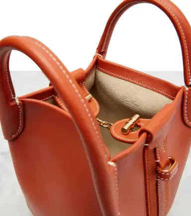 Loro Piana Bale Mini leather tote bag | Thumbnail 4