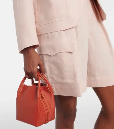Loro Piana Bale Mini leather tote bag | Thumbnail 6