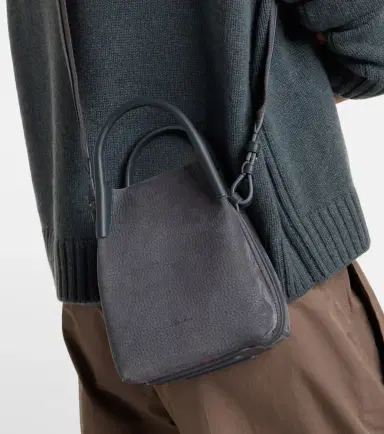 Loro Piana Bale Micro leather bucket bag | Thumbnail 5