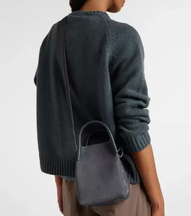 Loro Piana Bale Micro leather bucket bag | Thumbnail 7