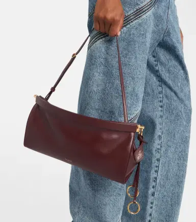 Alaïa Alaïa Le Click Medium leather shoulder bag | Thumbnail 6
