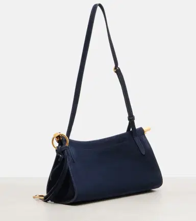 Alaia Alaïa Le Click Small suede shoulder bag | Thumbnail 2 Alaia Alaïa Le Click Small suede shoulder bag | Thumbnail 2