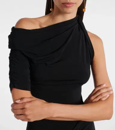 Jacquemus Drapeado jersey minidress | Thumbnail 4