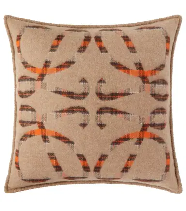 Loewe Anagram wool and cashmere cushion | Thumbnail 1