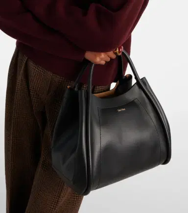 Max Mara Marin Small leather tote bag | Thumbnail 5