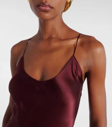 Nili Lotan Cami silk charmeuse gown | Thumbnail 2