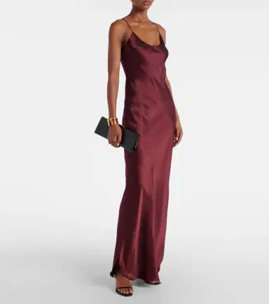 Nili Lotan Cami silk charmeuse gown | Thumbnail 3