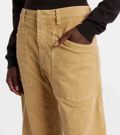Nili Lotan Shon corduroy barrel-leg pants | Thumbnail 4