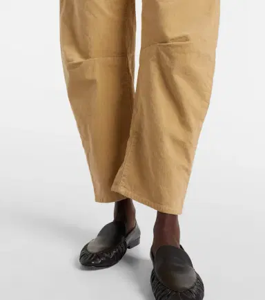Nili Lotan Shon corduroy barrel-leg pants | Thumbnail 5