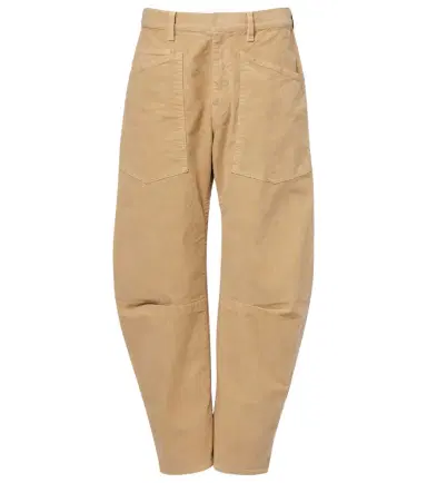 Nili Lotan Shon corduroy barrel-leg pants | Thumbnail 1