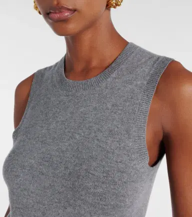 Nili Lotan May knitted cashmere tank top | Thumbnail 4