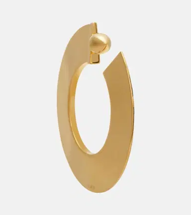 Alaïa Alaïa Medium hoop earrings | Thumbnail 2