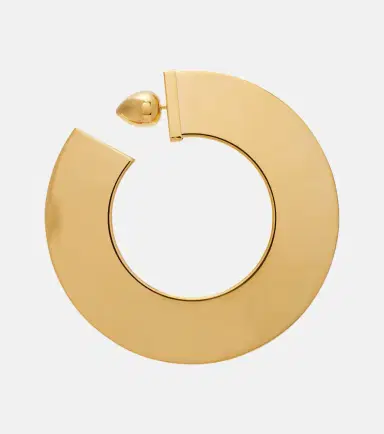 Alaïa Alaïa Medium hoop earrings | Thumbnail 3