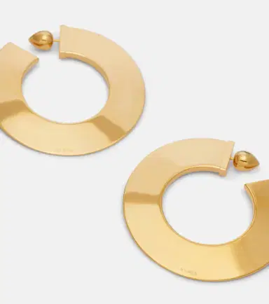 Alaïa Alaïa Medium hoop earrings | Thumbnail 4