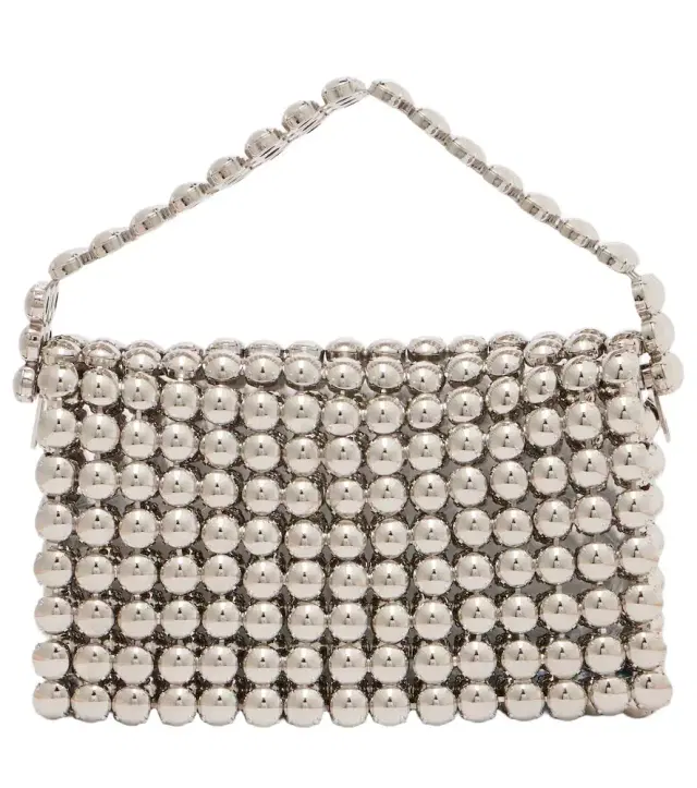 Aquazzura Cosmic Small beaded shoulder bag