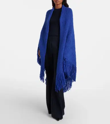 Gabriela Hearst Lauren fringed cashmere shawl | Thumbnail 2