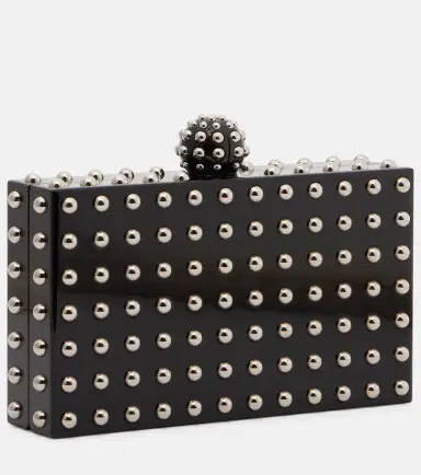 Aquazzura Cosmic Mini studded clutch | Thumbnail 2