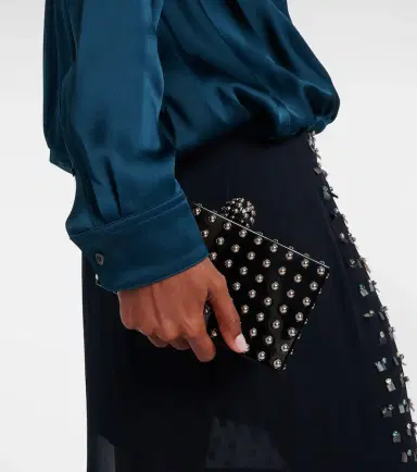 Aquazzura Cosmic Mini studded clutch | Thumbnail 5