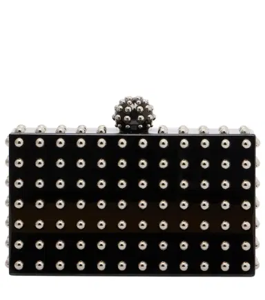 Aquazzura Cosmic Mini studded clutch | Thumbnail 1