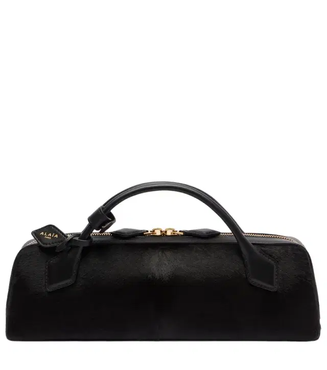 Alaia Alaïa Le Teckel Small calf hair clutch