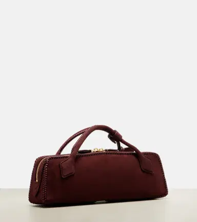Alaïa Alaïa Le Teckel Small suede clutch | Thumbnail 2 Alaïa Alaïa Le Teckel Small suede clutch | Thumbnail 2