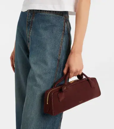 Alaïa Alaïa Le Teckel Small suede clutch | Thumbnail 6 Alaïa Alaïa Le Teckel Small suede clutch | Thumbnail 6