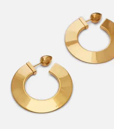 Alaïa Alaïa Small hoop earrings | Thumbnail 2