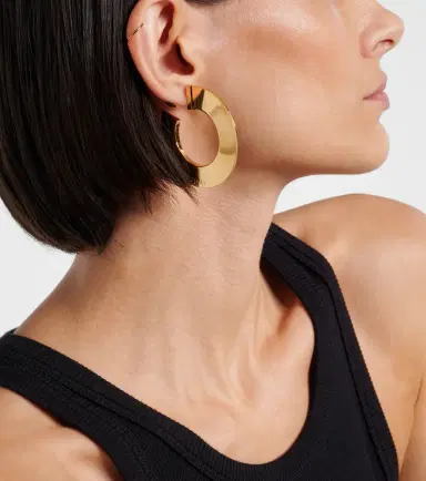 Alaïa Alaïa Small hoop earrings | Thumbnail 5