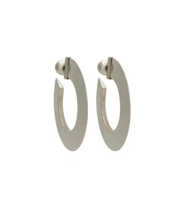 Alaia Alaïa Blade hoop earrings