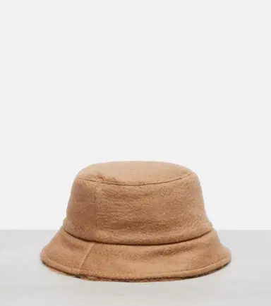 Max Mara Reversible camel hair bucket hat | Thumbnail 3