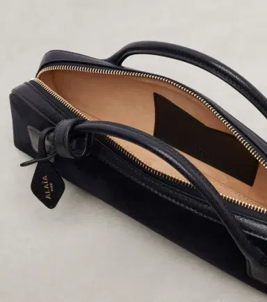 Alaia Alaïa Le Teckel Small suede clutch | Thumbnail 2