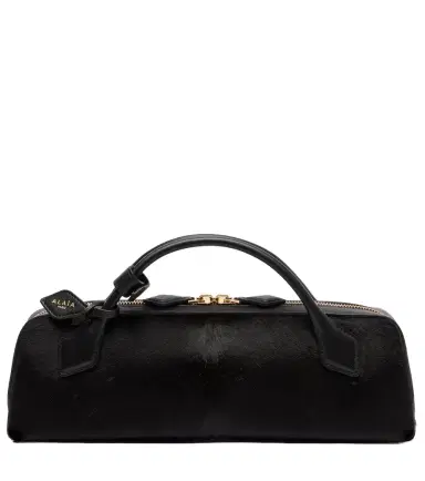 Alaia Alaïa Le Teckel Small suede clutch | Thumbnail 1