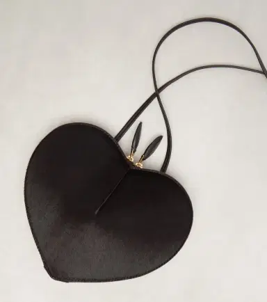 Alaïa Alaïa Le Caur calf hair shoulder bag | Thumbnail 3 Alaïa Alaïa Le Caur calf hair shoulder bag | Thumbnail 3