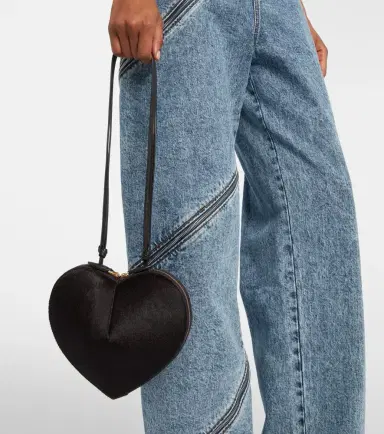 Alaïa Alaïa Le Caur calf hair shoulder bag | Thumbnail 5 Alaïa Alaïa Le Caur calf hair shoulder bag | Thumbnail 5