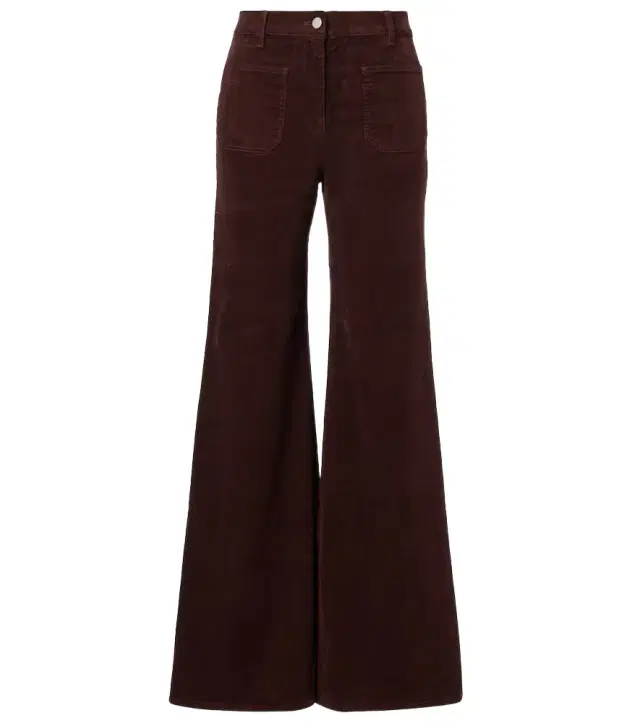 Nili Lotan Florence corduroy wide-leg pants