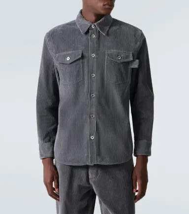 Bottega Veneta Matt cotton corduroy shirt | Thumbnail 3