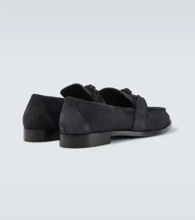 Bottega Veneta Astaire Knot suede loafers | Thumbnail 3