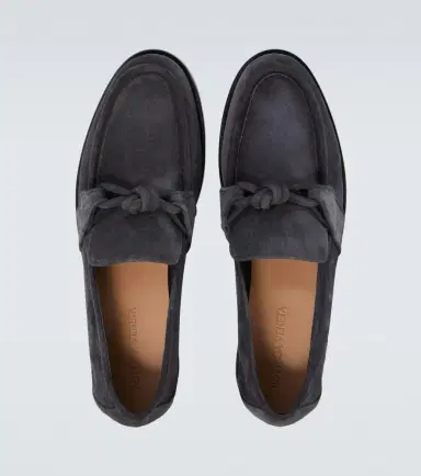 Bottega Veneta Astaire Knot suede loafers | Thumbnail 6