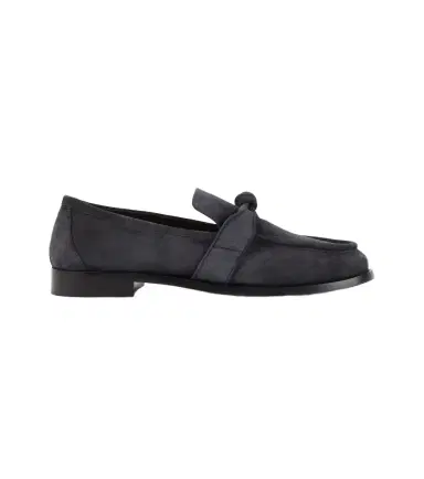 Bottega Veneta Astaire Knot suede loafers | Thumbnail 1