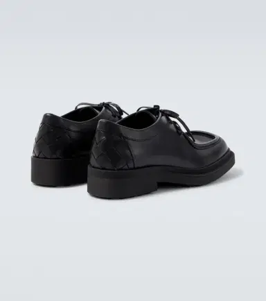 Bottega Veneta Ben Intrecciato leather Derby shoes | Thumbnail 4