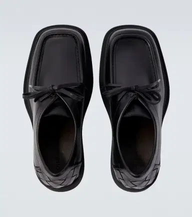 Bottega Veneta Ben Intrecciato leather Derby shoes | Thumbnail 5