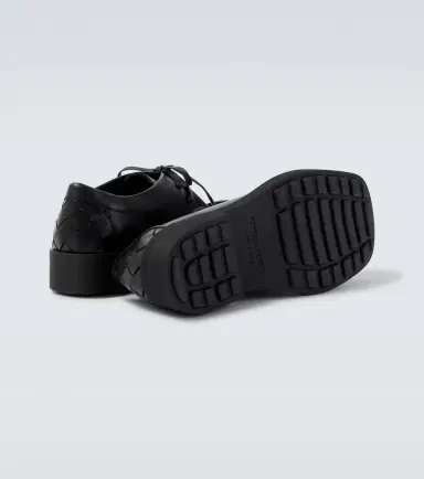 Bottega Veneta Ben Intrecciato leather Derby shoes | Thumbnail 6