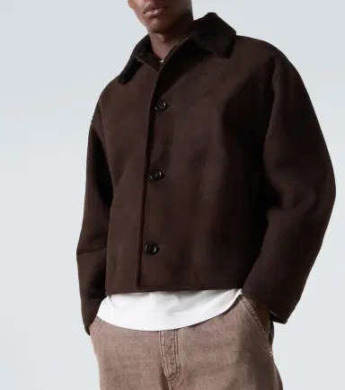Bottega Veneta Leather and shearling jacket | Thumbnail 3 Bottega Veneta Leather and shearling jacket | Thumbnail 3