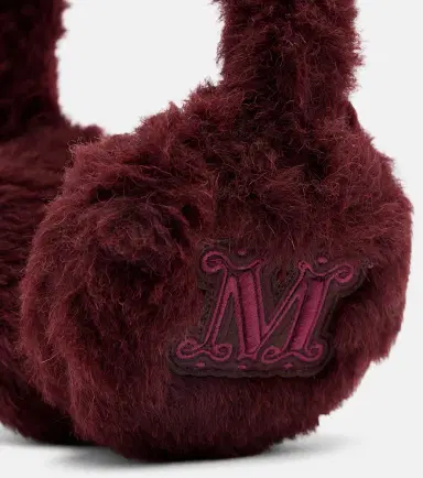 Max Mara Alpaca, wool, and silk earmuffs | Thumbnail 2