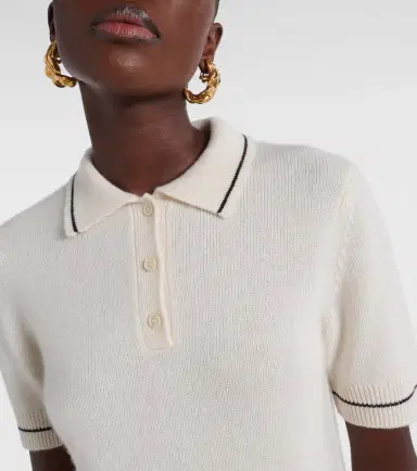Nili Lotan Carline cashmere polo shirt | Thumbnail 5