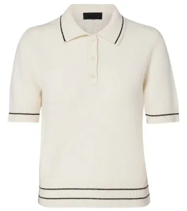 Nili Lotan Carline cashmere polo shirt | Thumbnail 1