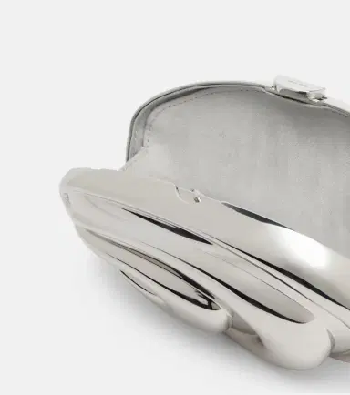 Simkhai Inez metallic clutch | Thumbnail 2
