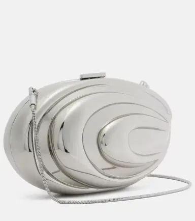 Simkhai Inez metallic clutch | Thumbnail 3