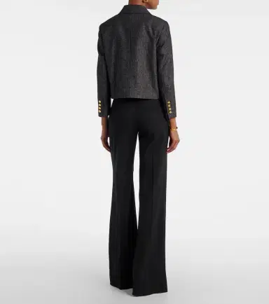 Nili Lotan Chamonix cotton and wool-blend jacket | Thumbnail 3 Nili Lotan Chamonix cotton and wool-blend jacket | Thumbnail 3