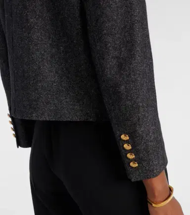 Nili Lotan Chamonix cotton and wool-blend jacket | Thumbnail 6 Nili Lotan Chamonix cotton and wool-blend jacket | Thumbnail 6